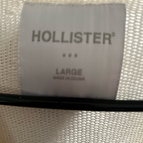 Hollister White Cardigan NWT - Picture 2 of 3